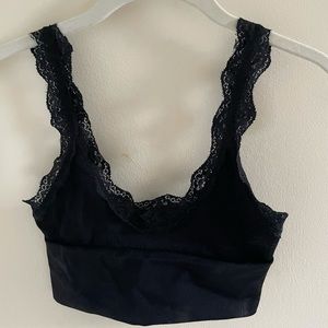 Black lace bralette/cami